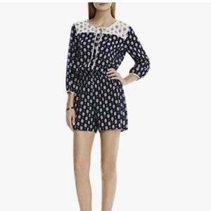 Vince Camuto Blue Boho Romper